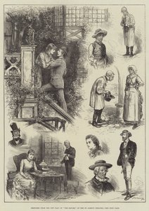 Croquis de la nouvelle pièce The Squire, au St James